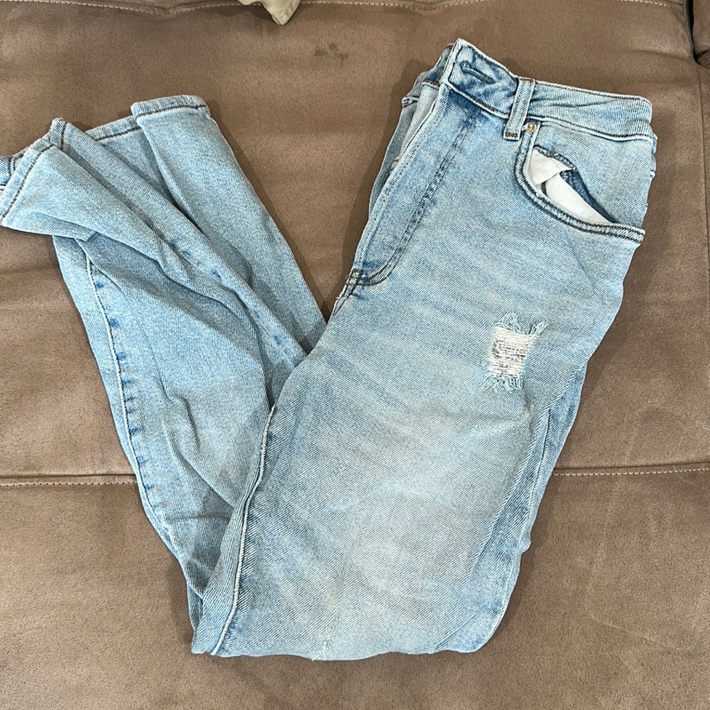 Forever 21 High Rise Mom Jeans